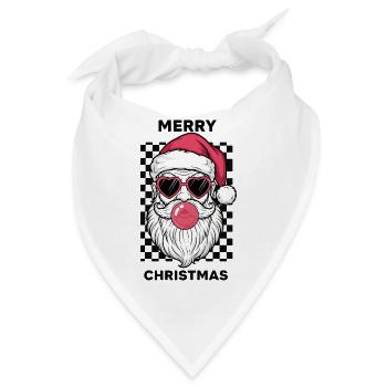 Merry Christmas - Bandana - Weiß - Vorne
