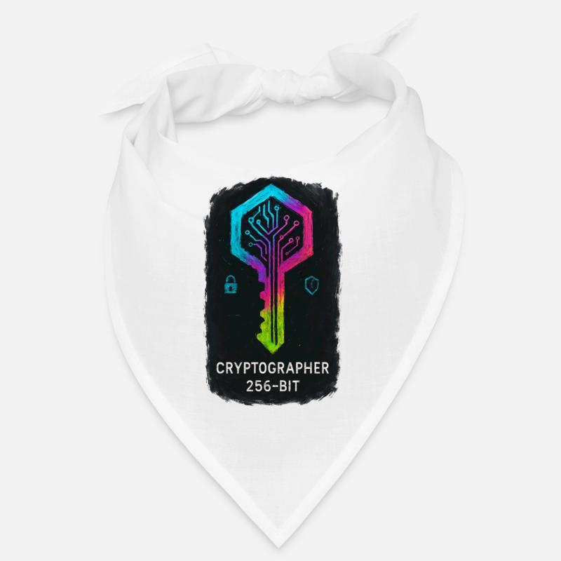 256-Bit-Cybersicherheitskryptograph Bandana
