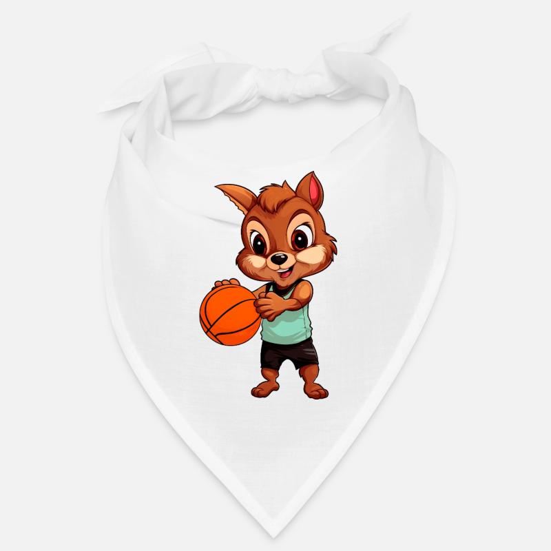 Squirrel Basketball Player Bandana
