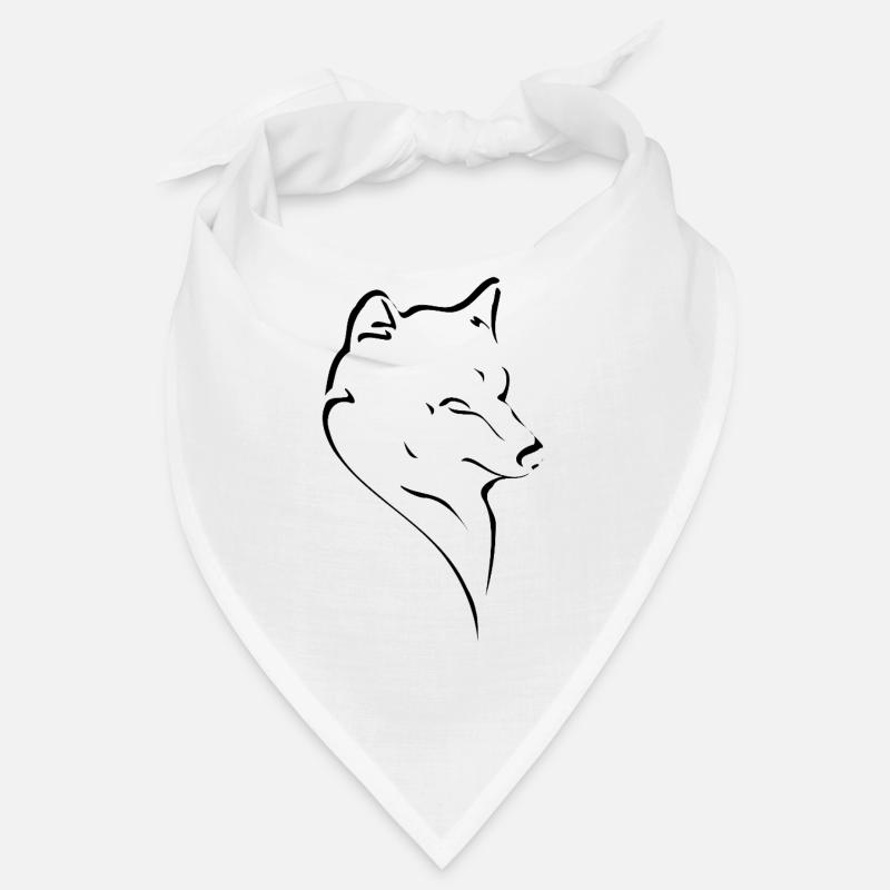 Wolfskopf Line Study Bandana