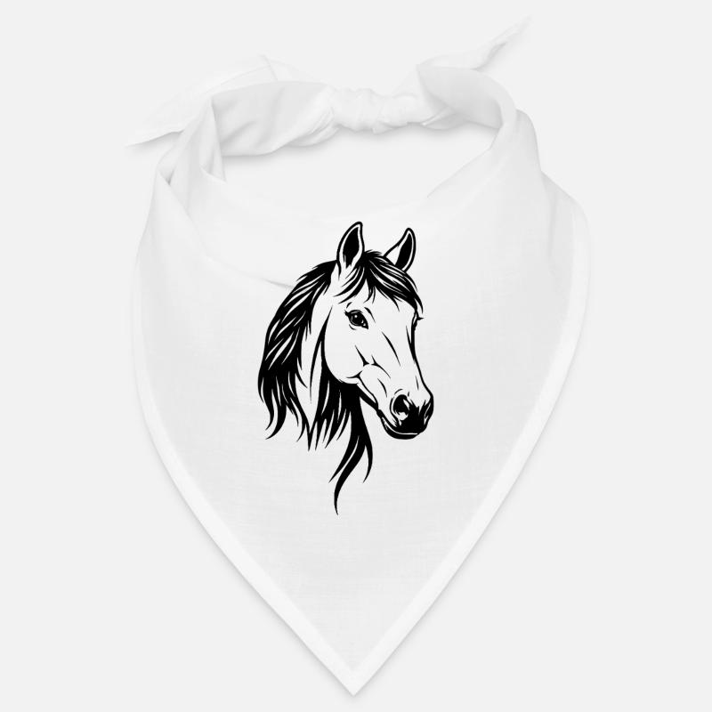 Tête de cheval Bandana