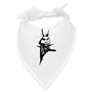 My vibe - Bandana - Weiß - Vorne