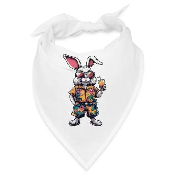 Hase Comic Sommer - Bandana - Weiß - Vorne