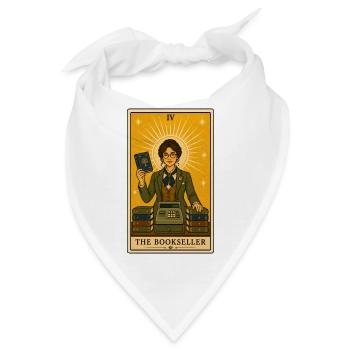 Buchhändlerin | Bücher Beruf Tarot - Bandana - Weiß - Vorne