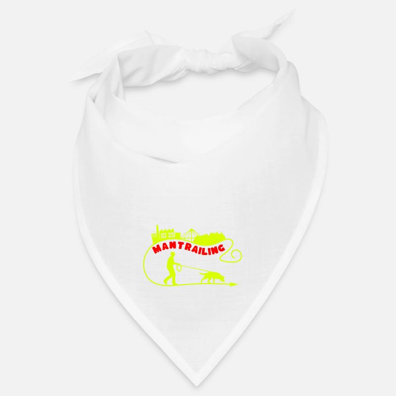 Mantrailing Skyline Man Customizable! Bandana