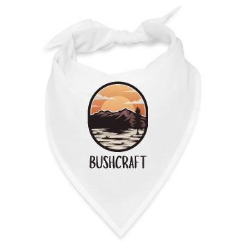 Bushcraft survival - Bandana - Weiß - Vorne