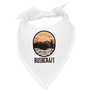 Bushcraft survival - Bandana - Weiß - Vorne