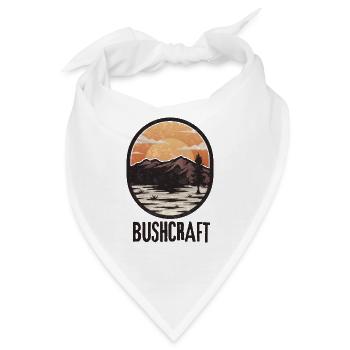 Bushcraft survival - Bandana - Weiß - Vorne
