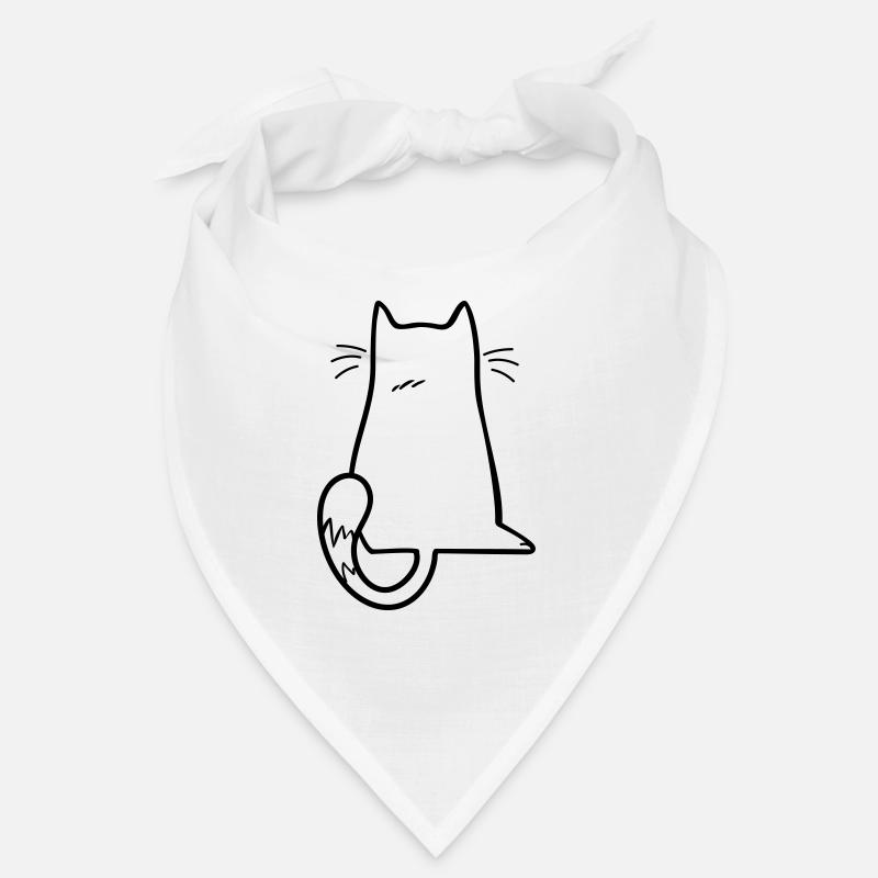 Cat No Cat Lover Nope Gift Cat NO Bandana