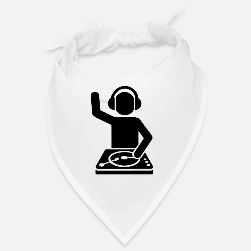 DJ Spruch Geschenk Techno Rave Bandana