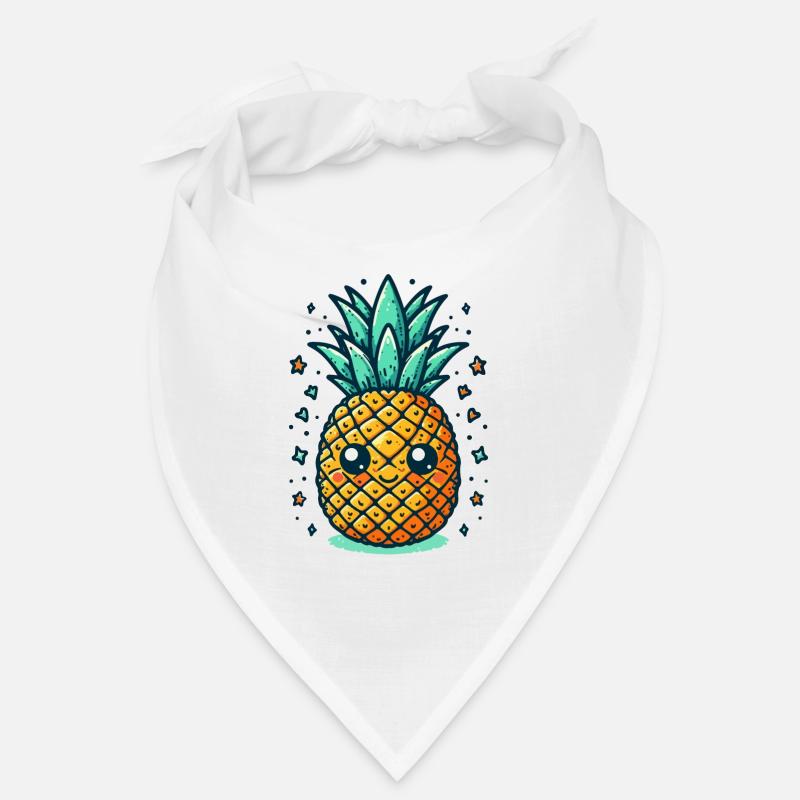 PINEAPPLE TROPICAL FRUIT FRUIT COCKTAIL PINA COLADA Bandana