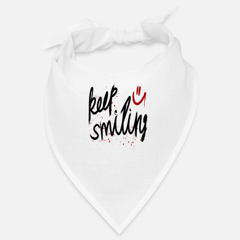keep smiling Bandana