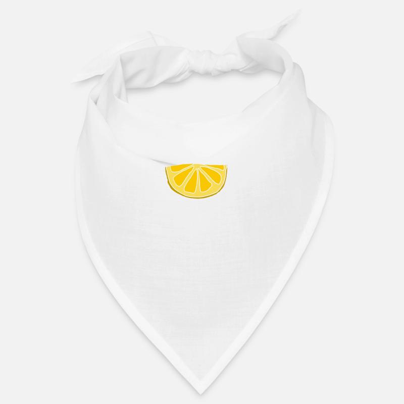 Lemon Lemon Easy peasy lemon squeezy - Bandana - blanc