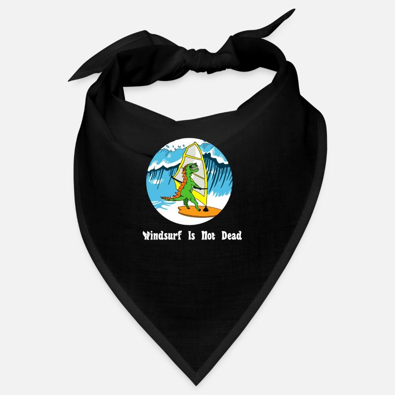 Wave heavy white Bandana