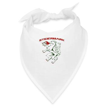 Steiermark - Bandana - Weiß - Vorne