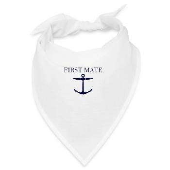 Steuermann - Bandana - Weiß - Vorne