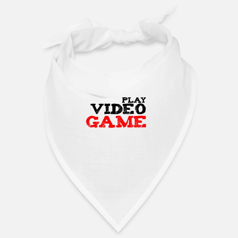 plays video games console computer geek gift Bandana