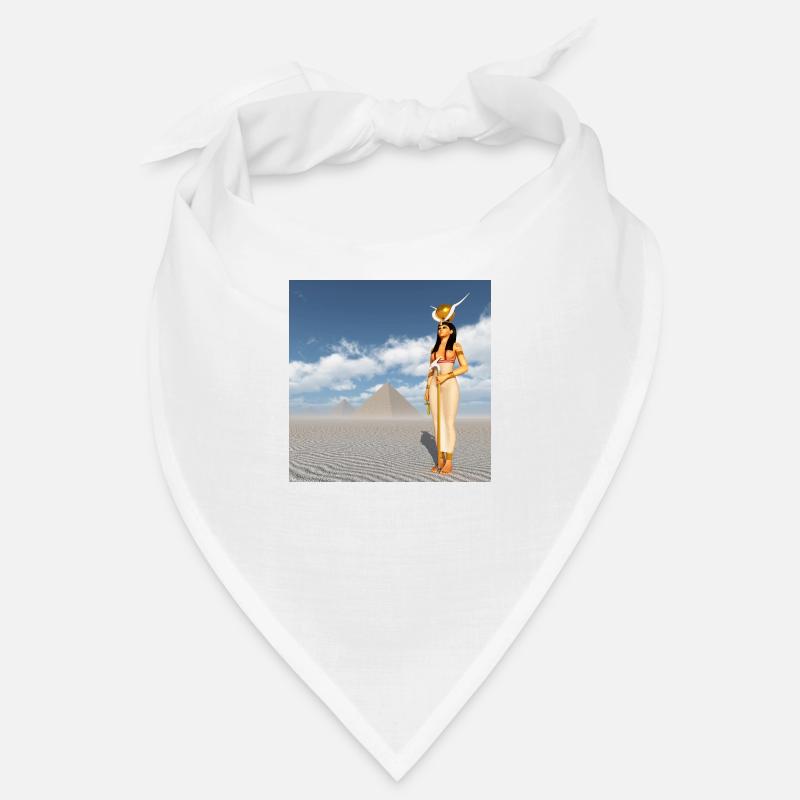 Déesse Hathor et pyramides Bandana