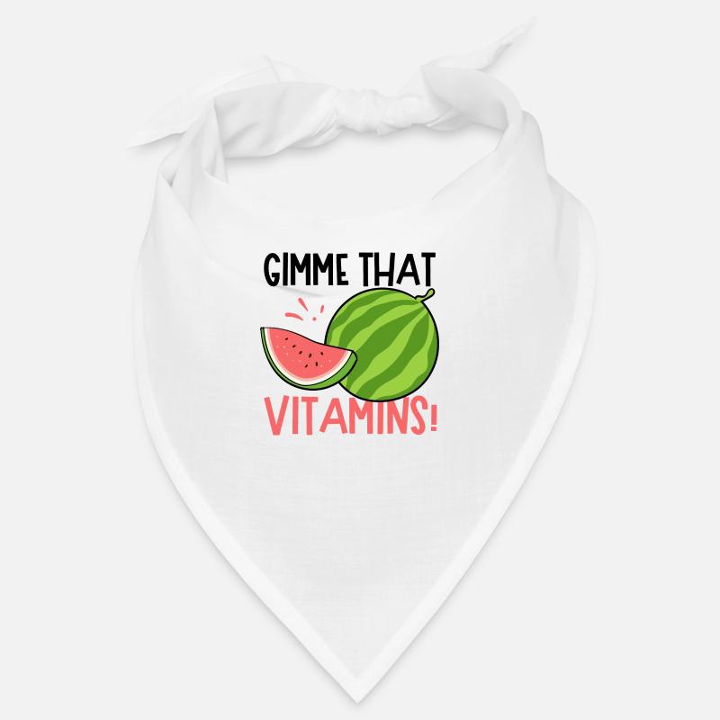 Gimme Vitamins Melon Pastèque Tropical Summer Bandana