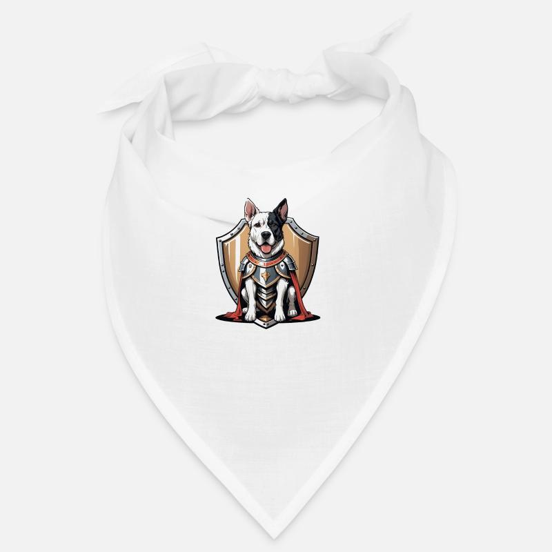 Dog Ritter Krieger Hund Geschenk Warrior Knight Bandana
