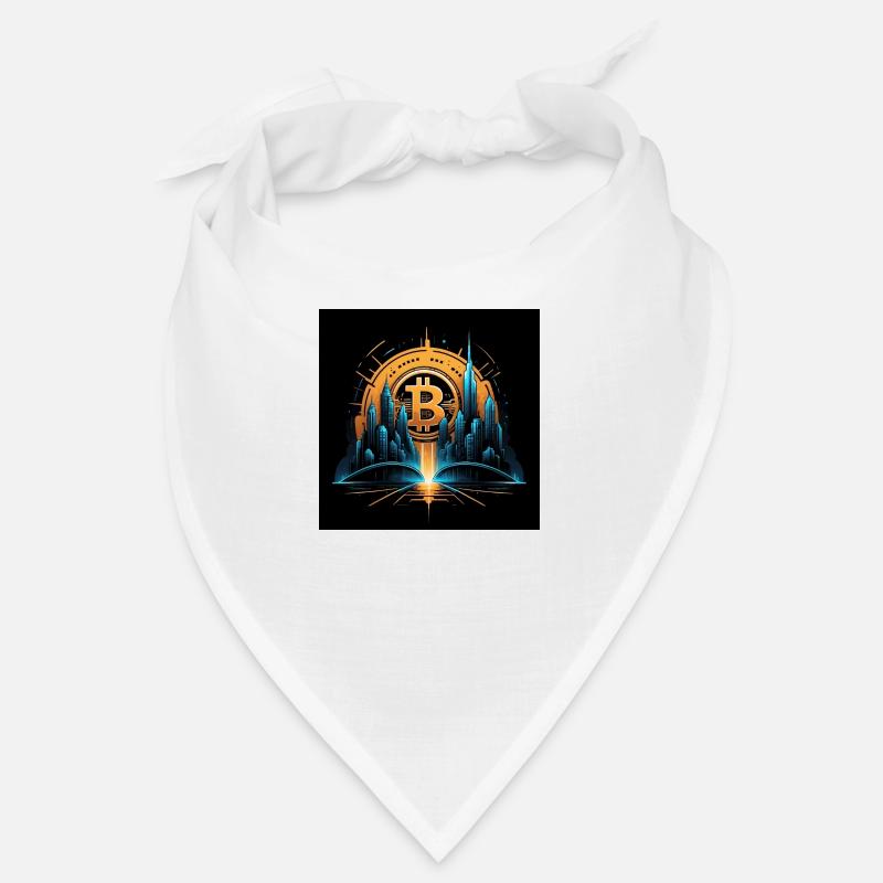 Bitcoin Crypto Crypto à la Lune Gift City Bandana