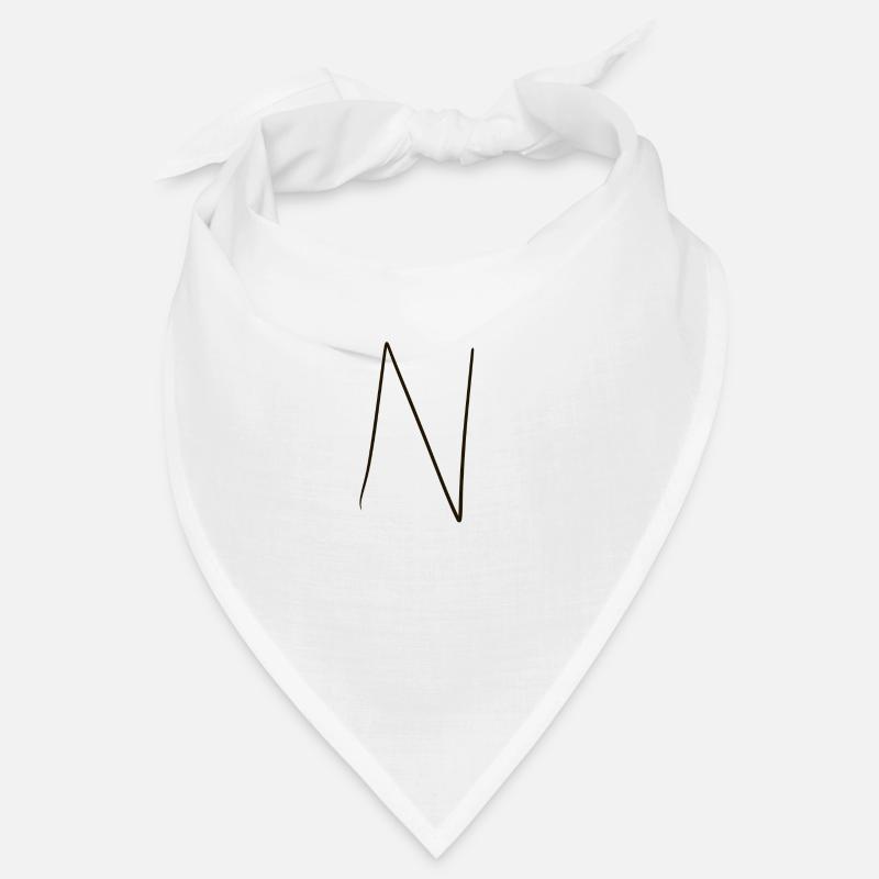 Buchstabe Wort Bandana