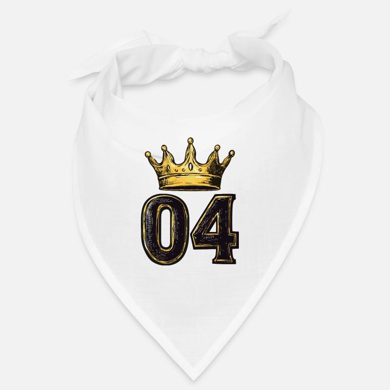 4 Number Crown Bandana