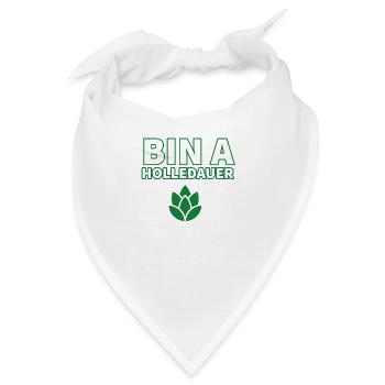Holledau Hopfen Collection - Bandana - Weiß - Vorne