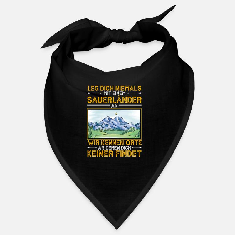 Leg Dich Niemals Mit Einem Sauerländer An Bandana