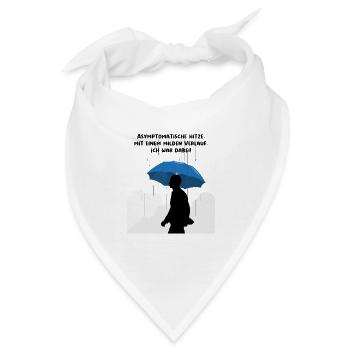Asymptomatische Hitze mit einem milden Verlauf ich - Bandana - Weiß - Vorne