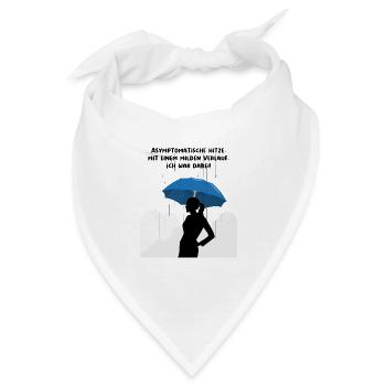 Asymptomatische Hitze mit einem milden Verlauf Ich - Bandana - Weiß - Vorne
