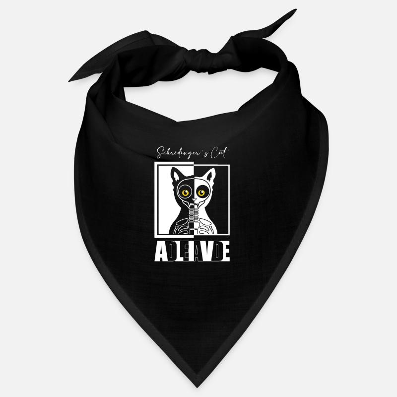 Le chat de Schrödinger mort et vivant Bandana