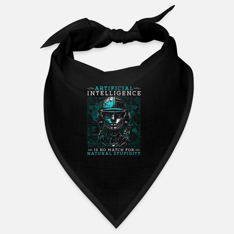 Artificial Intelligence Natural Stupidity Bandana