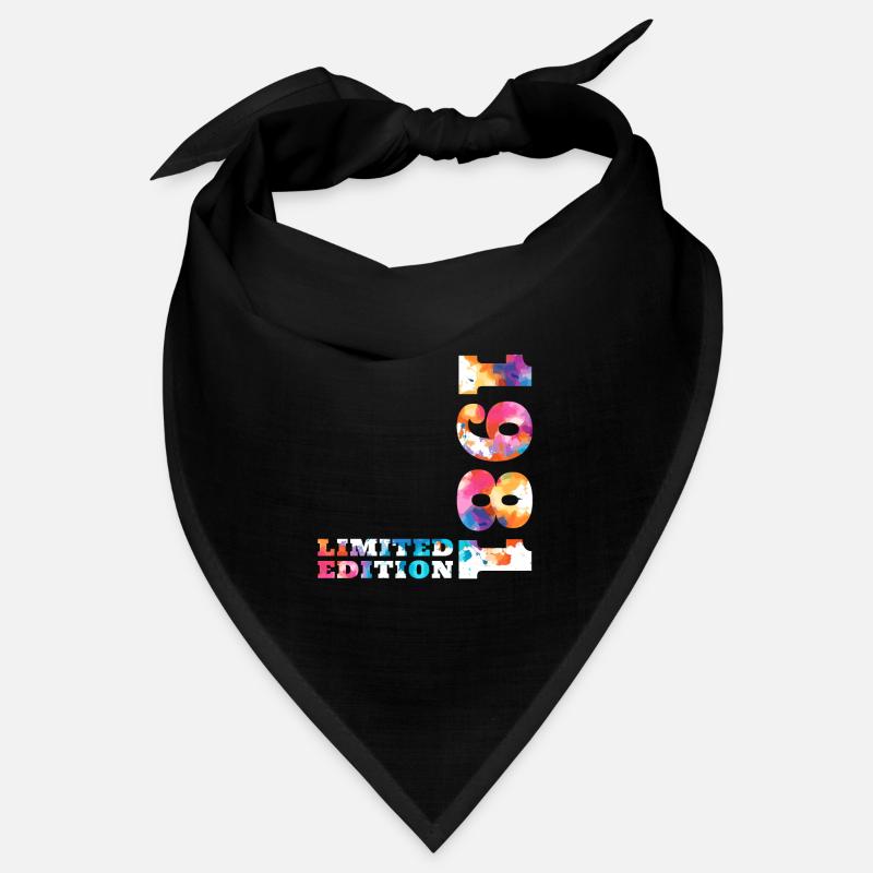 Farbenfroh Geburtstag Limited Edition 1981 Bandana