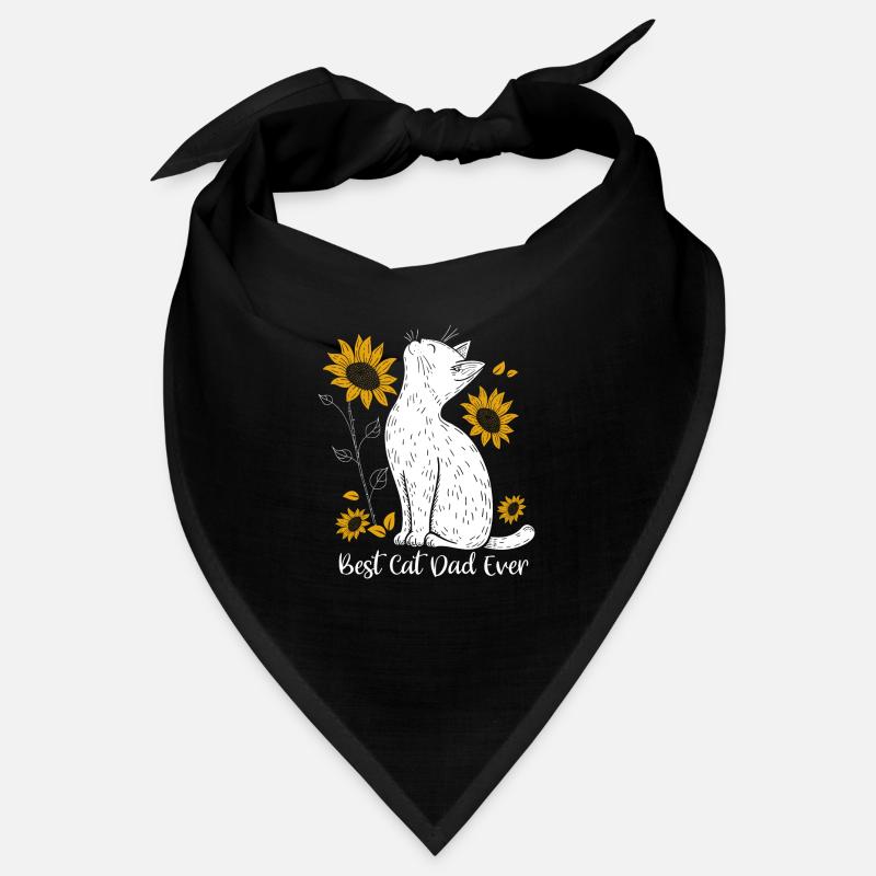 Best Cat Dad Ever Bandana