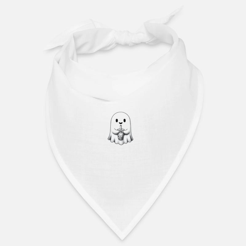 Niedliches Gespenst Bubble Tea Bandana