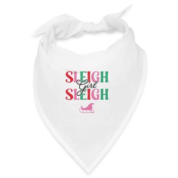 Schlitten Mädchen Schlitten - Bandana - Weiß - Vorne