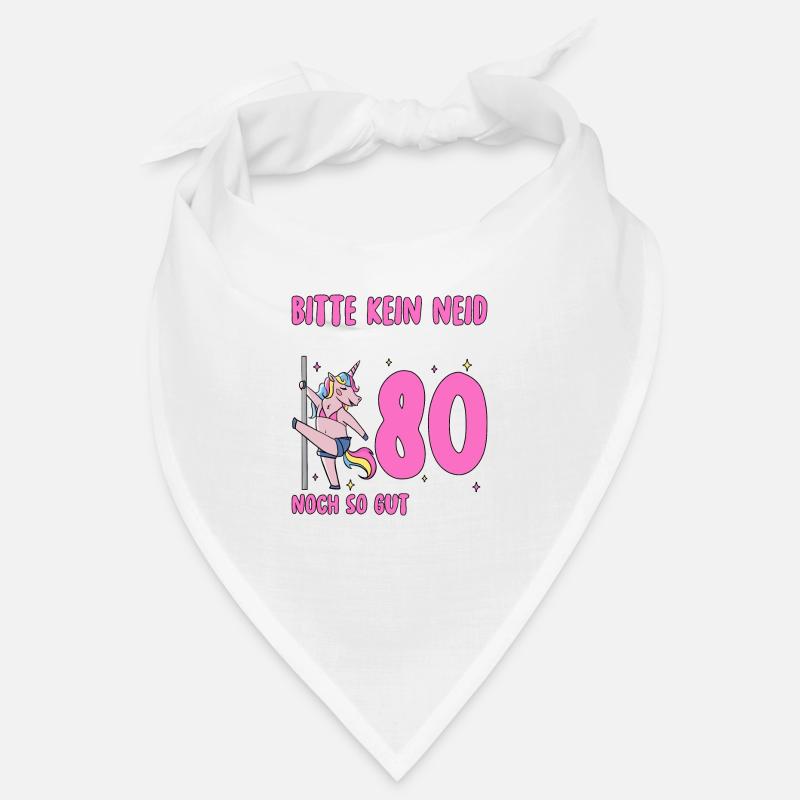Bitte Kein Neid 80 Geburtstag Bandana