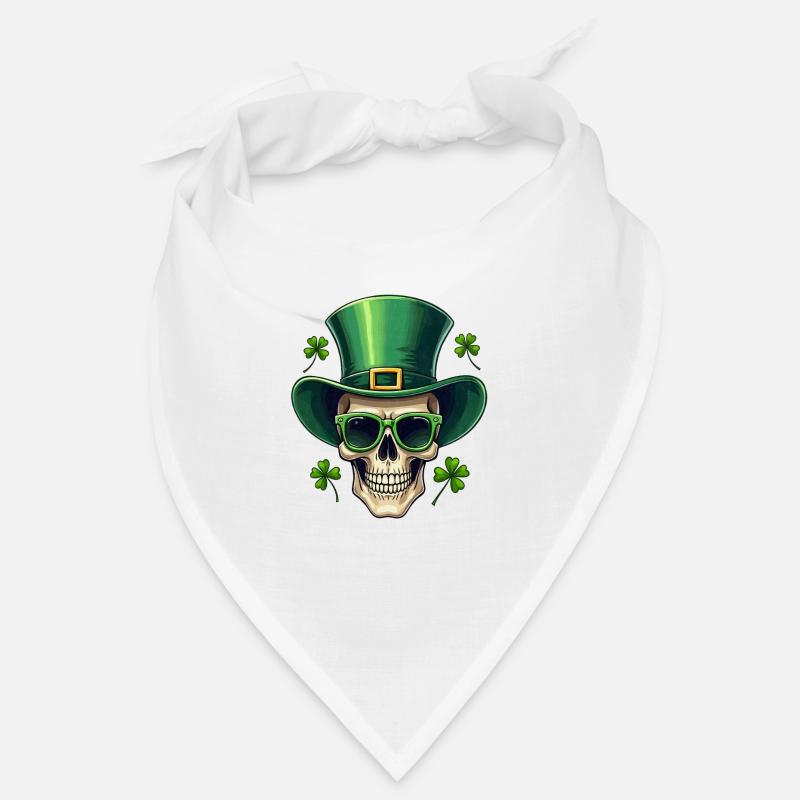 Crâne irlandais de la Saint-Patrick Bandana