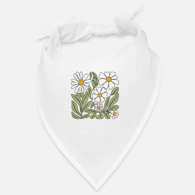 Fleur de marguerite Boho Fleurs Bandana
