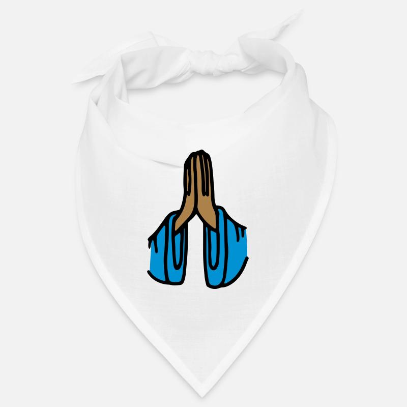 Prayer Gratitude Folded Hands Meditation Pray Bandana