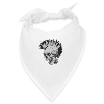 Oldenburg Oldenburger Norden Norddeutschland Moin - Bandana - Weiß - Vorne