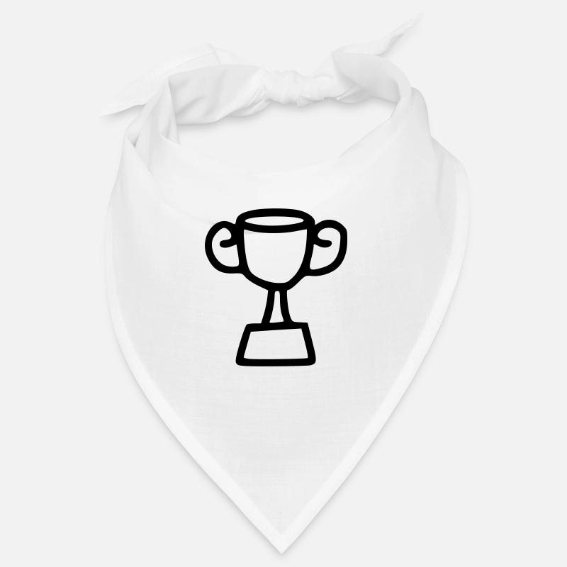 Trophy Drawing Winning Sketch Black Bandana