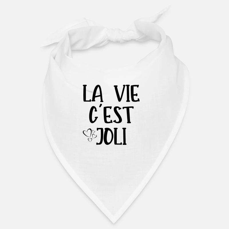la vie c'est joli Bandana