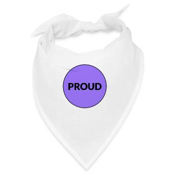 STOLZER LGBTQ-STOLZ - Bandana - Weiß - Vorne