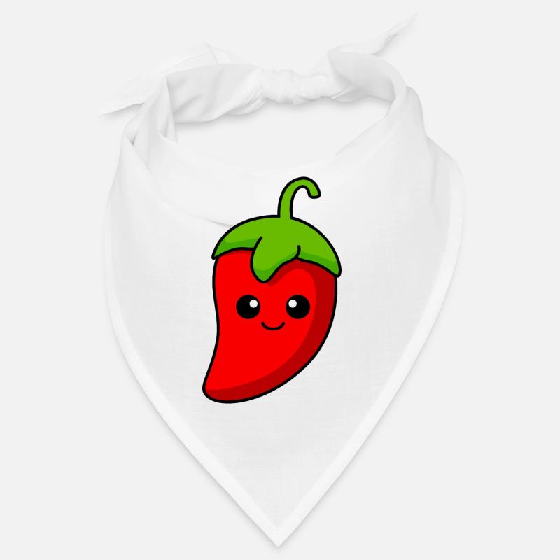 Chilli Comic - Bandana - Weiß