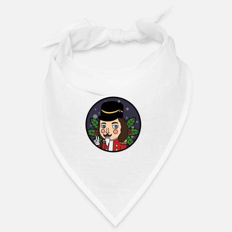 Nutcracker Christmas Santa Claus Bandana