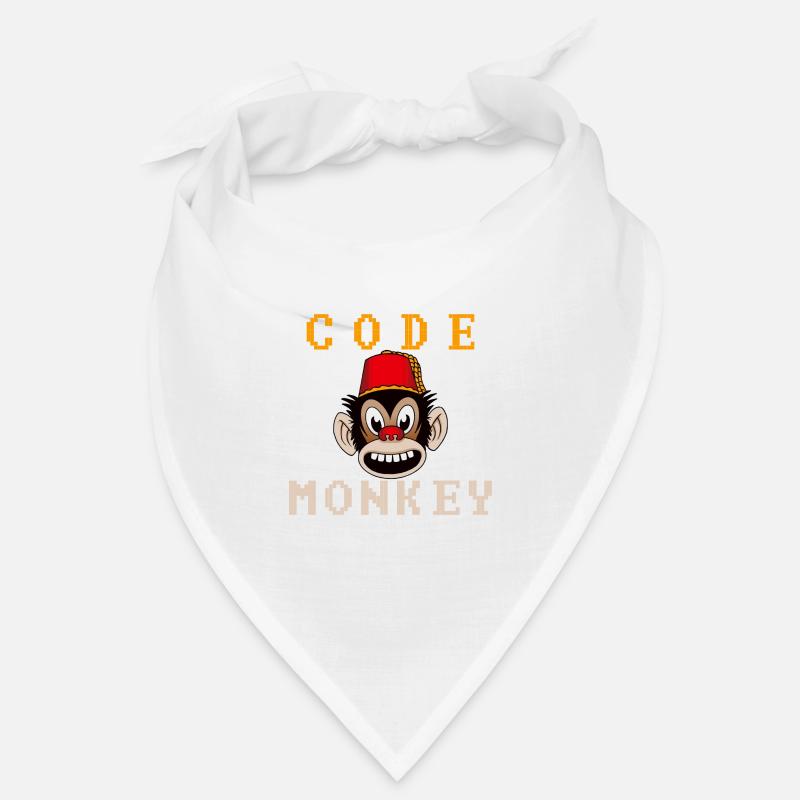 Code singe - Bandana - blanc
