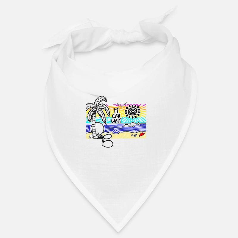 It Can Wait Sunset Doodle Bandana