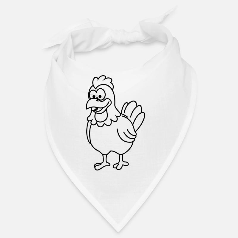 Huhn Comic Tier Bandana